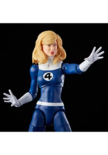 Marvel F0350 Legends Series Retro Fantastic Four Marvel'S Invisible Woman 6-Inch Action Figure Toy thumb #6