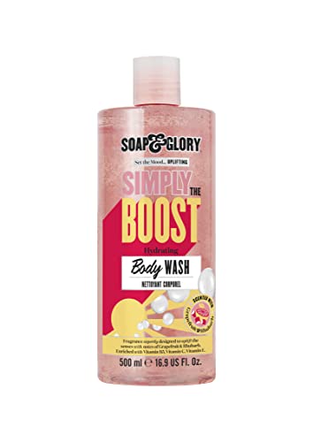 Gel douche Soap and Glory fini la peau sèche avec le soin réconfortant grand format 500ml