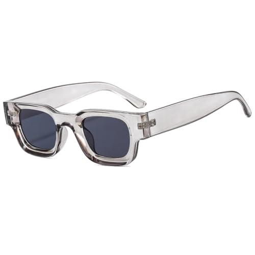 Lunettes de soleil UV400 à monture épaisse pour hommes et femmes