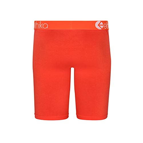 Ethika Boys Staple Boxer Brief | Native Orange3