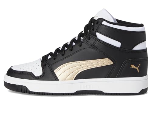 Image of PUMA Boys' Rebound Layup Mid Sneakers