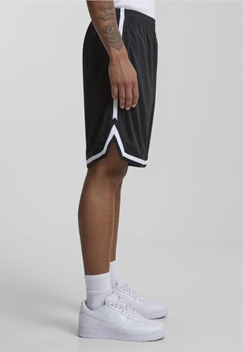 Urban Classics Pantaloncini Uomo Basket, Shorts Girovita Elasticizzato, Tasche, Striscia Colorata Laterale, Materiale Traspirante E Leggero, Taglie S-3XL - 8