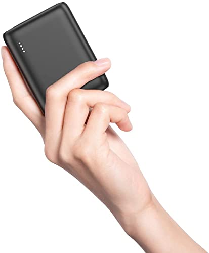 BABAKA Mini Power Bank 10000mAh Batería Externa Pequeño y Ligero con USB C PD18W & QC 3.0 Cargador Portátil Compacto con Tecnología de Carga Rápida para iPhone Samsung Galaxy y más
