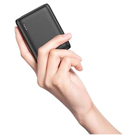 BABAKA Mini Power Bank 10000mAh, Batería Externa con PD18W & QC 3.0 Cargador Portátil Compacto Pequeño y Ligero con Tecnología de Carga Rápida para Samsung Galaxy y más