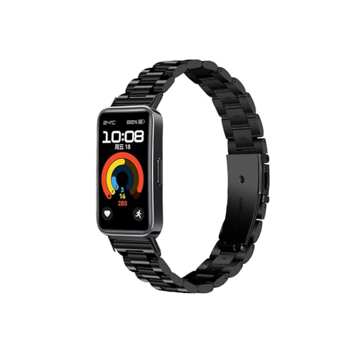 [YYDSFCA] Band 11/Band 11 Pro �Ή� �X�e�����X�o���h ���^���o���h �����x���g �r�W�l�X �ʋ� �t�H�[�}�� �h�� �ϋv��(�u���b�N)