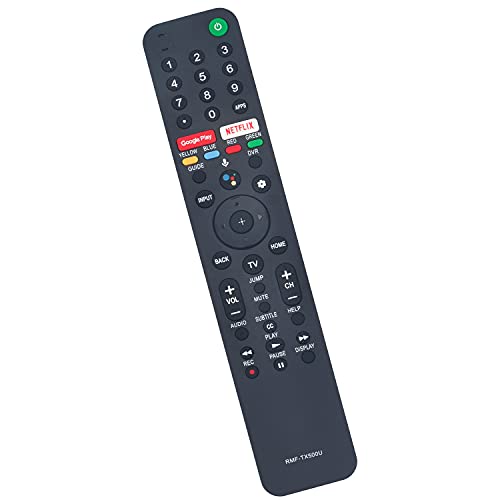 Voice Remote Control Replacement Applicable for Sony TV KD-75X750H XBR-85X950G XBR-75X800H XBR-55X900H KD-55X750H XBR-65X950H XBR-65X900H XBR-43X800H XBR-49X800H XBR-65X800H XBR-55X800H XBR-55X950H