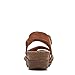 Clarks Women's Calenne Clara Wedge Sandal, Tan Combi, 7