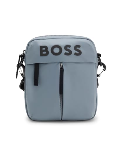 BOSS Sac à épaule bandoulière homme Stormy Crossbody Bag gris foncé bleu