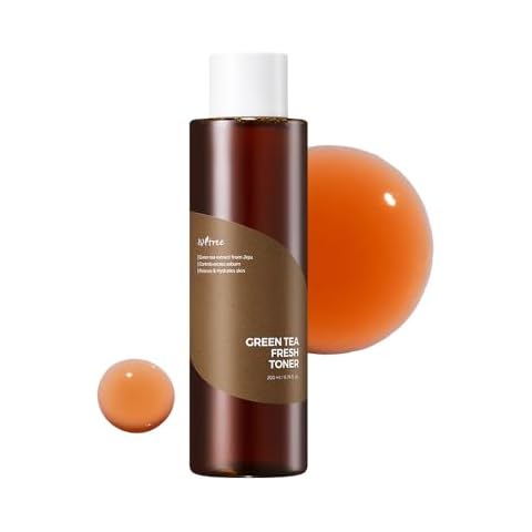 ISNTREE Green Tea Fresh Toner 200ml, 6.76 fl.oz | Pore & Sebum Care | pH Balancing | Soothing & Hydrating | for Sensitive, Oily, Combination, Dry Skin Types | Korean Skincare Cover