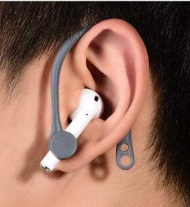 Miniatura 6 de ALXCD Almohadillas para las orejas compatibles con Airpod, 2 pares de ganchos para las orejas de TPU suave y 2 pares de almohadillas de silicona