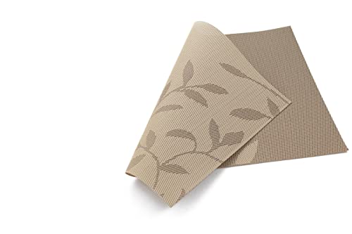 YIDA Pack da 6 Tovagliette Rettangolari e Rotonde