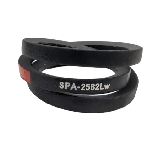 Courroie SPA2582 étroite enveloppée pour remplacer une transmission usée de 2600mm