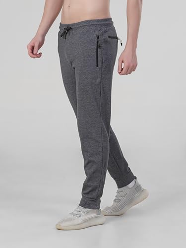 Image of TURMS Men's Travel Edition Track Pants, Odor Control & Breathable, Running & Gym Sports Joggers, Night Pants for Mens