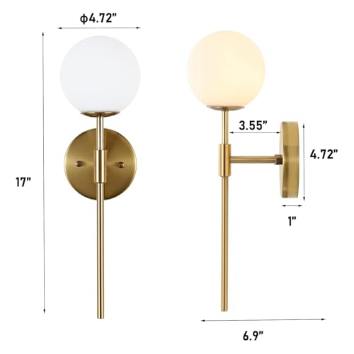 Lámpara de pared E27 interior moderna para acabar con pasillos oscuros 4