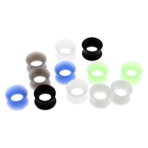 Écarteurs d'oreille en silicone Paowsietiviity Cover