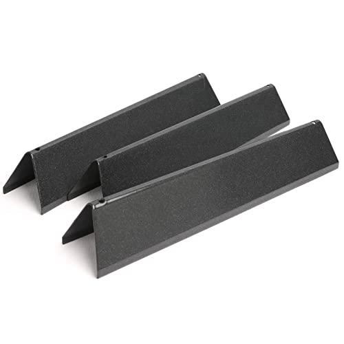 Grisun 7635 15.3 Inch Flavorizer Bars For Weber Spirit I & Ii 200 Series Gas Grills With Front Control Knobs, Porcelain-Enameled Grill Flavor Bars For Weber Spirit S210, E210, E220, S220, 16Ga #TOP2