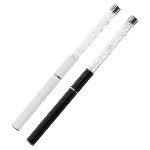 BESTYASH 2pcs Eyelash Brushes Reusable Mascara Wands with Sturdy Handle for Professional and Home Use Lightweight and Portable Eyelash Combs for Travel and Daily Makeup