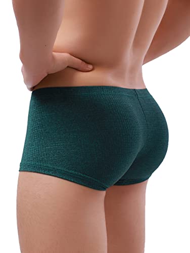 iKingsky Men's Bulge Boxer Briefs U-Hance Pouch Mens Stretch Underwear Sexy Breathable Under Panties4