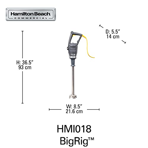 Hamilton Beach Commercial Bigrig™ Immersion Blender - Hmi018 #TOP7