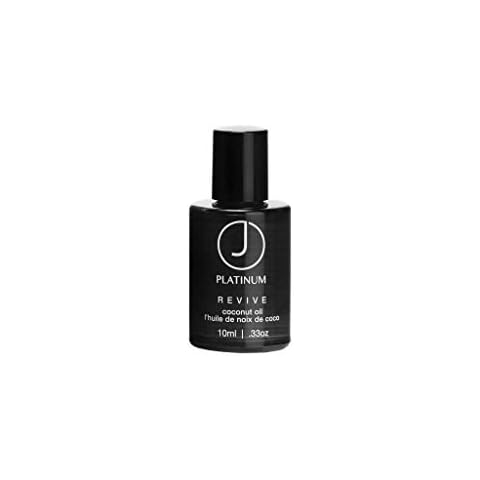 J Beverly Hills Platinum Revive Hair Oil with Argan Oil for Heat Protection, 0.33 Oz Cover