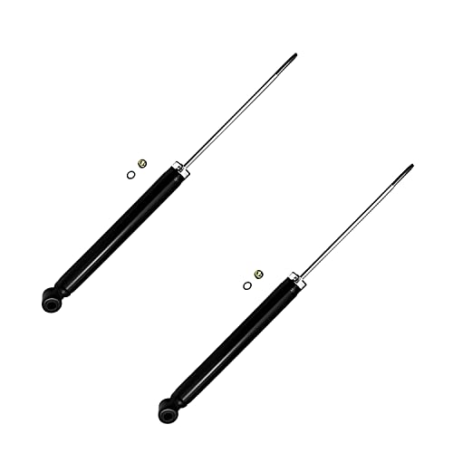 Image of Detroit Axle - Rear Shocks Absorbers Assembly Replacement for 2000 2001 2002 2003 2004 2005 Toyota Echo - 2pc Set