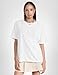 Free People Women's Nina Tee, Ivory, XS
