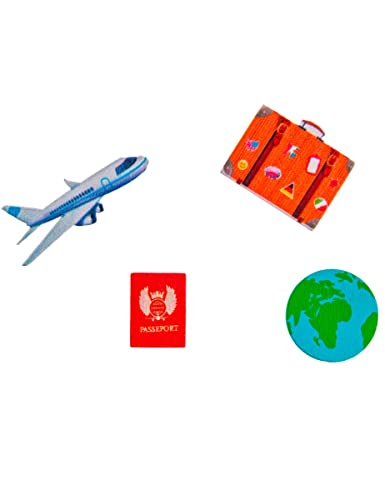 Chaks CONFETTIS DE TABLE VOYAGE ASSORTIS X16