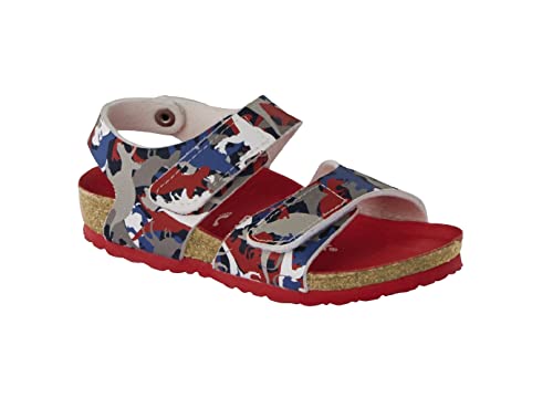 Birkenstock Palu Kids, BF DD Dino Camo Red, 7-7.5 Toddler
