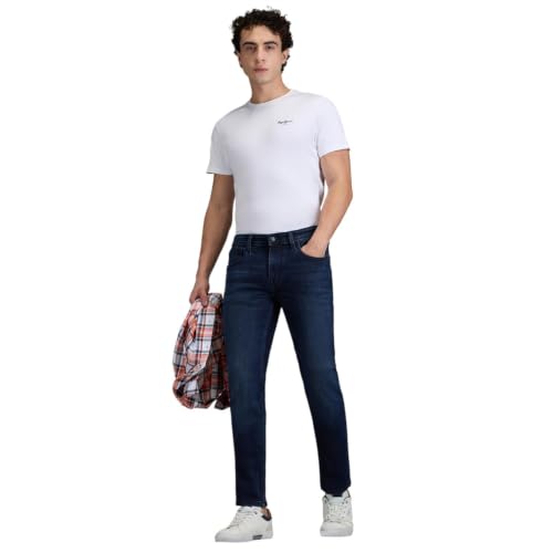 Image of Pepe Jeans Men's Jeans | Slim Fit | Mid Rise | Stretchable