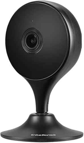 Câmera Wifi IMX Black Intelbras Mibo Full HD IP Preta