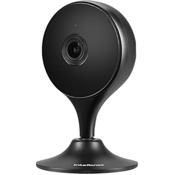 Câmera Wifi IMX Black Intelbras Mibo Full HD IP Preta