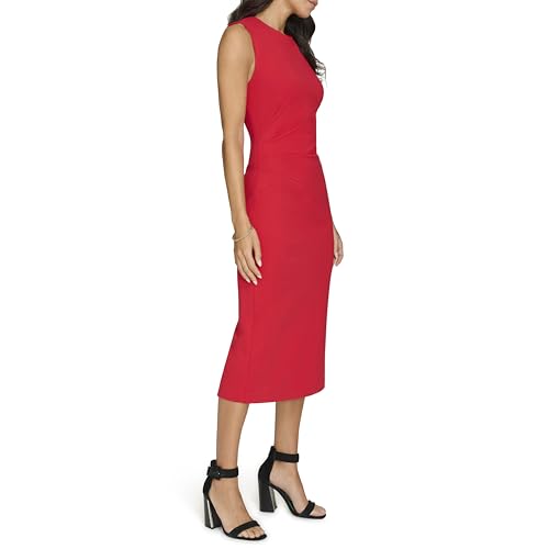 Image of Calvin Klein Women's Midi Sleeveless Dress