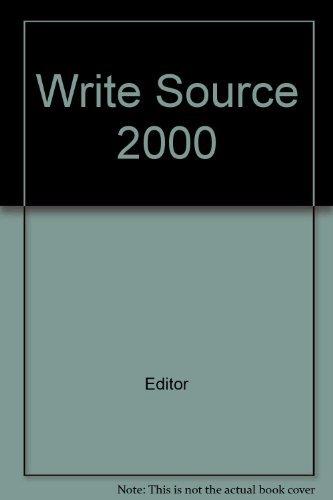 Writesource2000 Write Source 2000: Unknown: 9780669386233: Amazon.com: Books