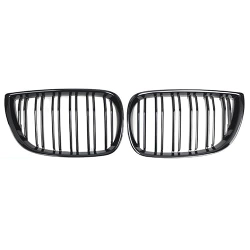 Parrilla delantera para E81 E87 120d 120i 130i, rejilla frontal negra