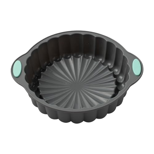 Kuchenform - Silikon Geleeformen, 20,5 X 4,5 Cm Runde Sonnenblumen, Wiederverwendbare Backbleche | Silikon Große Kuchen Backformen Für Valentinstag, Geburtstage, Feiertage