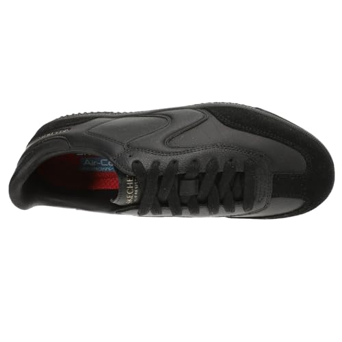 Skechers Women's Low Profile Slip Resistant Hot Shot Lace Up Sneaker with Air Cooled Memory Foam Food Service Shoe2