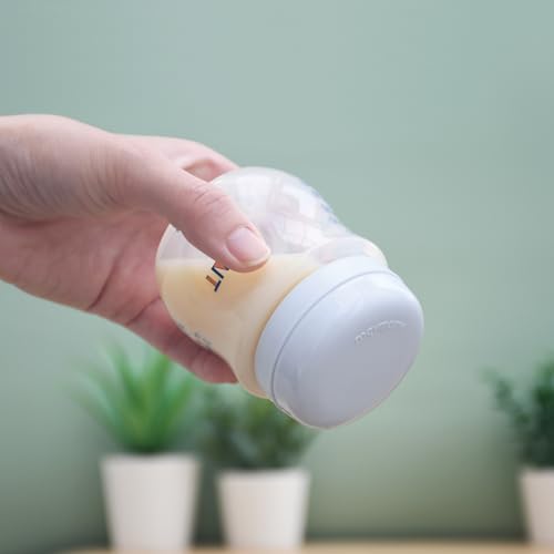 Image of Maymom Travel Bottle Caps Compatible with Avent Bottle; Cap Replace Avent Natural Bottle Screw Ring n Sealing Disc; Fit Avent Anti-colic Polypropylene, Glass Bottle, Avent PP, Bottle Lids Replacement