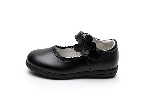 Little Girls Leather School Uniform Oxford Shoes Princess Dress Mary Jane Flats(Toddler/Little Kids)3