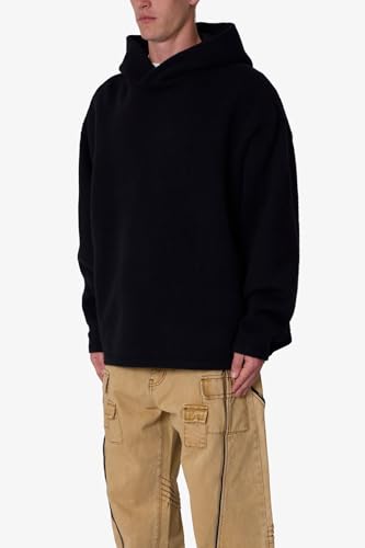 mnml Men's Tonal Grain Knitted Hoodie2