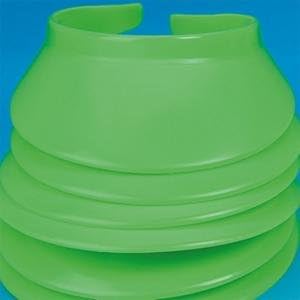Darice Sun Visor - Plastic - Neon Green