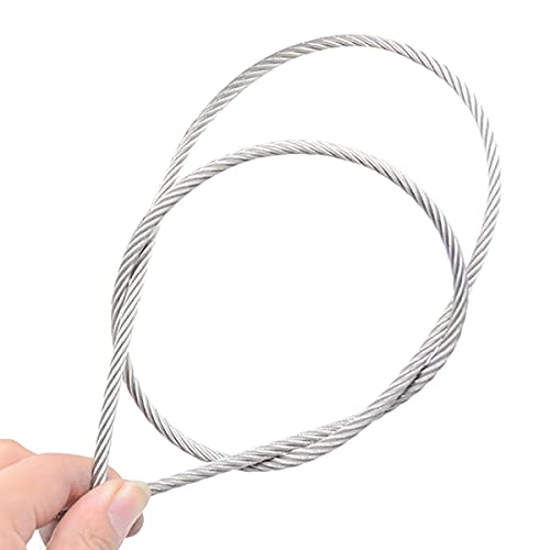 Cable de acero inoxidable 7X19 de 3mm para proyectos de jardinera 3