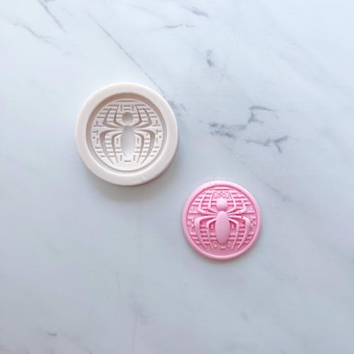 Spider Logo Baking Mold For Cupcakes, Cakepops, Chocolate Strawberries, Pretzels And Rice Krispies