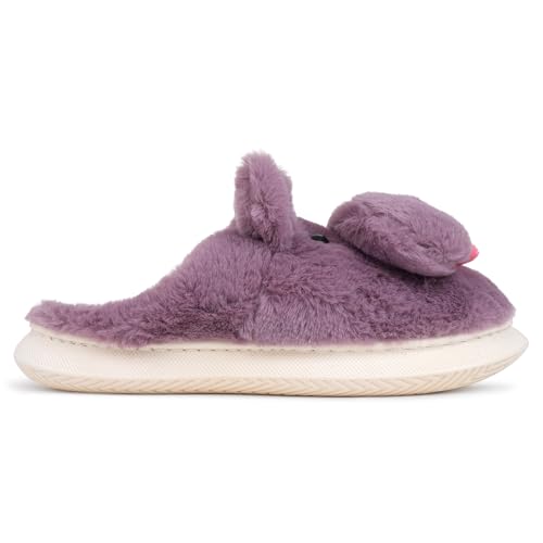 Image of Irsoe Comfortable Indoor /Outdoor Soft Bottom Fur Slippers