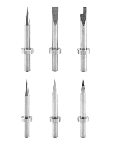 QWORK DSLR Camera Repair Tool Kit - 3/8" to 3-15/16" Lens Repair Set, Anti-Magnetic 3 Tips, 6 Screws & 2 Hexagon Wrenches for Canon, Nikon, Sony, Olympus Cameras