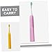 NOLITOY Toothbrush Heads Replacement Set Soft Bristle Electric Toothbrush Heads 4 Pack Gum Protection