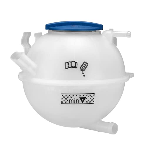 Image of BDFHYK Coolant Reservoir Expansion Tank with Cap for Audi A3 2006-2013 Q3 2015-2018 TT 2008-2016, for Volkswagen Jetta 2005-2018 GTI 2006-2014 Tiguan 2009-2017, Replaces 603-253 1K0121407A