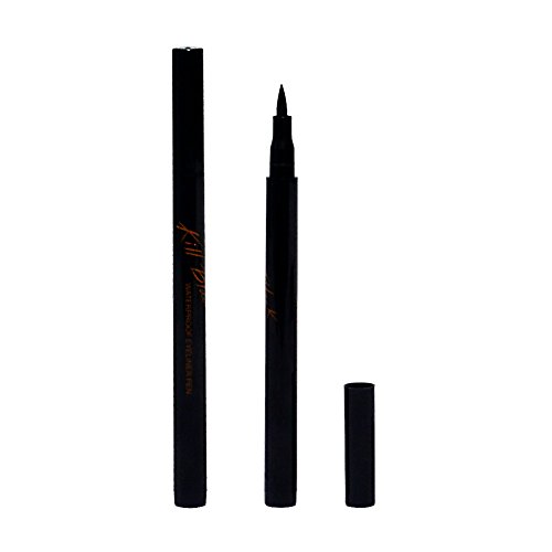 New Makeup Liquid Eyeliner, Waterproof Cosmetic Pen Pencil, Goes on Smooth, Black, 1PCS