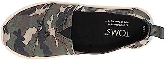 TOMS Boy's Alpargata Loafer Flat, Classic Camo, 13 Big Kid | Image 3