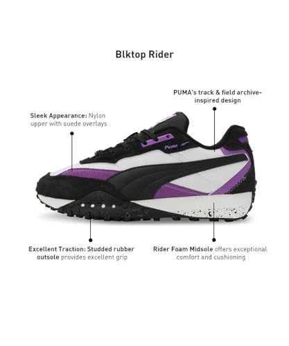 Image of PUMA Unisex-Adult Blktop Rider Vibrant Sneaker
