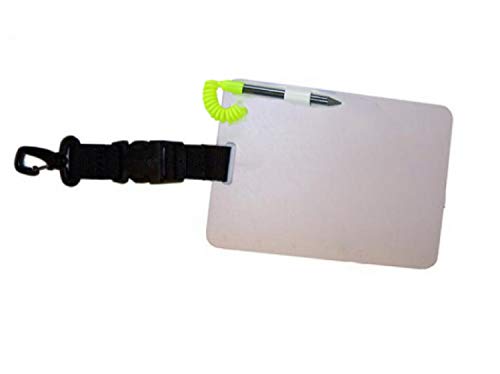 Storm Slate and Pencil with Quick Release Buckle for Scuba Divers